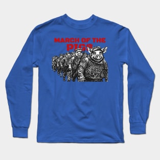 Spreading the Swine Flu Long Sleeve T-Shirt